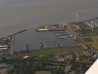 Nordsee 2017 Joerg (106)  Der Hafen am südlichen Ende von Borkum